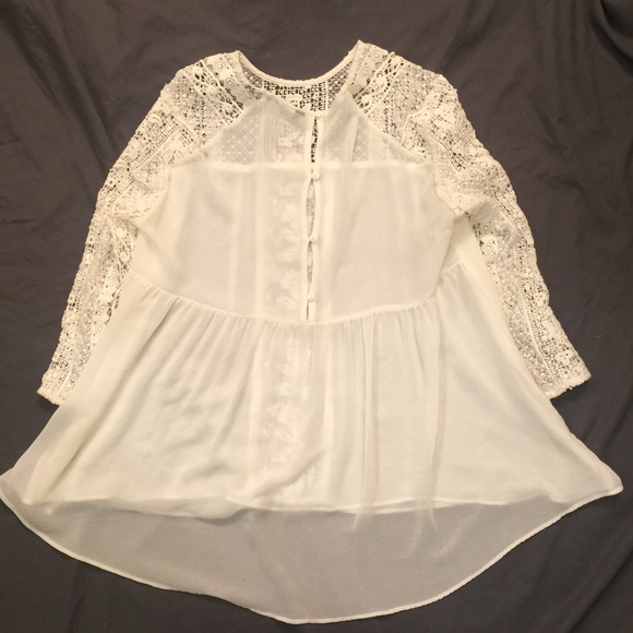 TRAFALUC TRF Zara Lace Babydoll Top - Picture 2 of 6